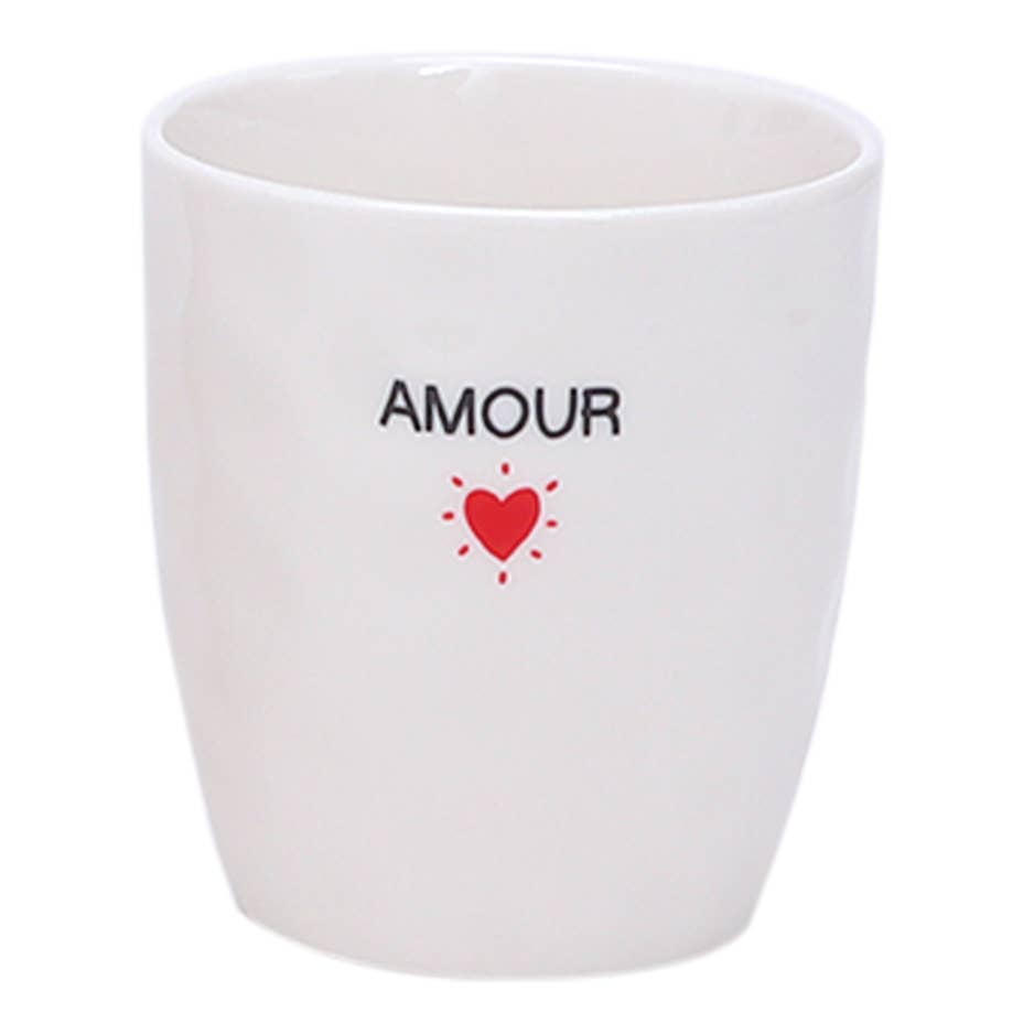 Gobelet à message amour
