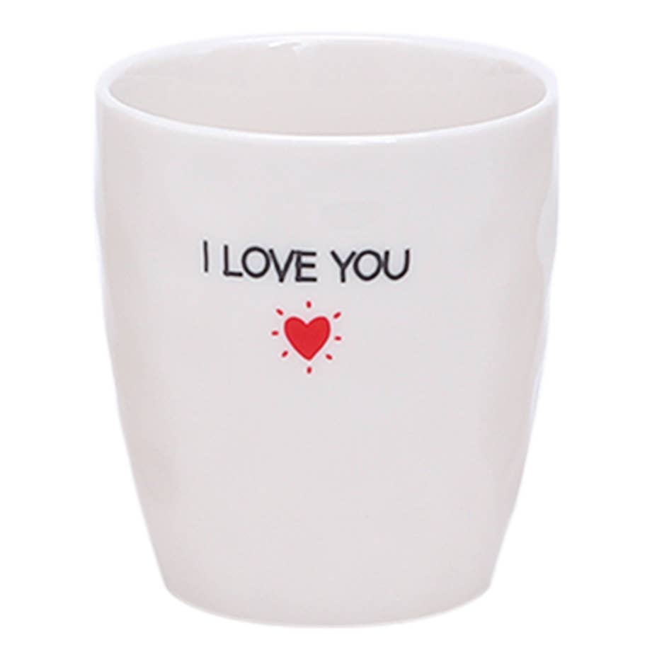 Gobelet à message I love you