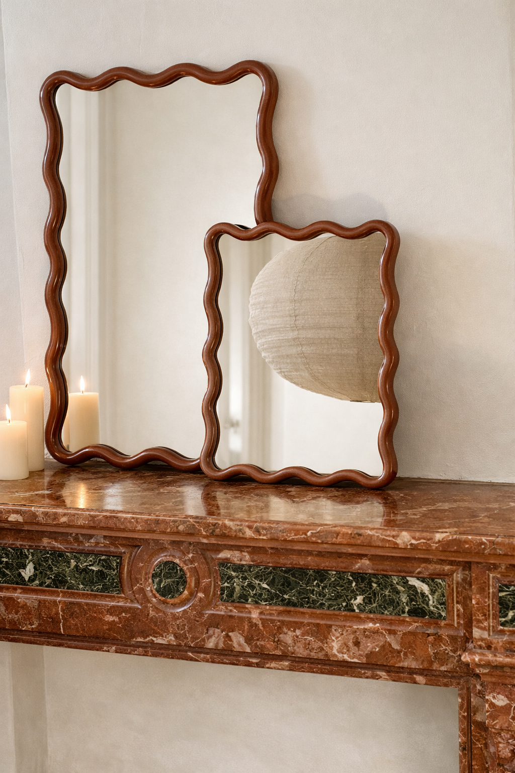 Miroir ondulé