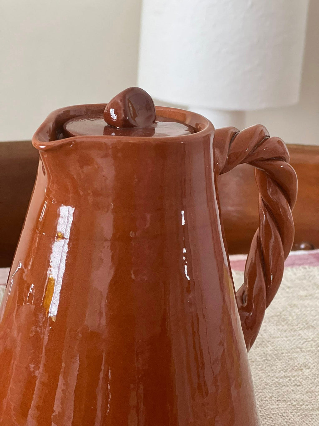 Set Carafe & 2 Mugs en céramique – Terracotta