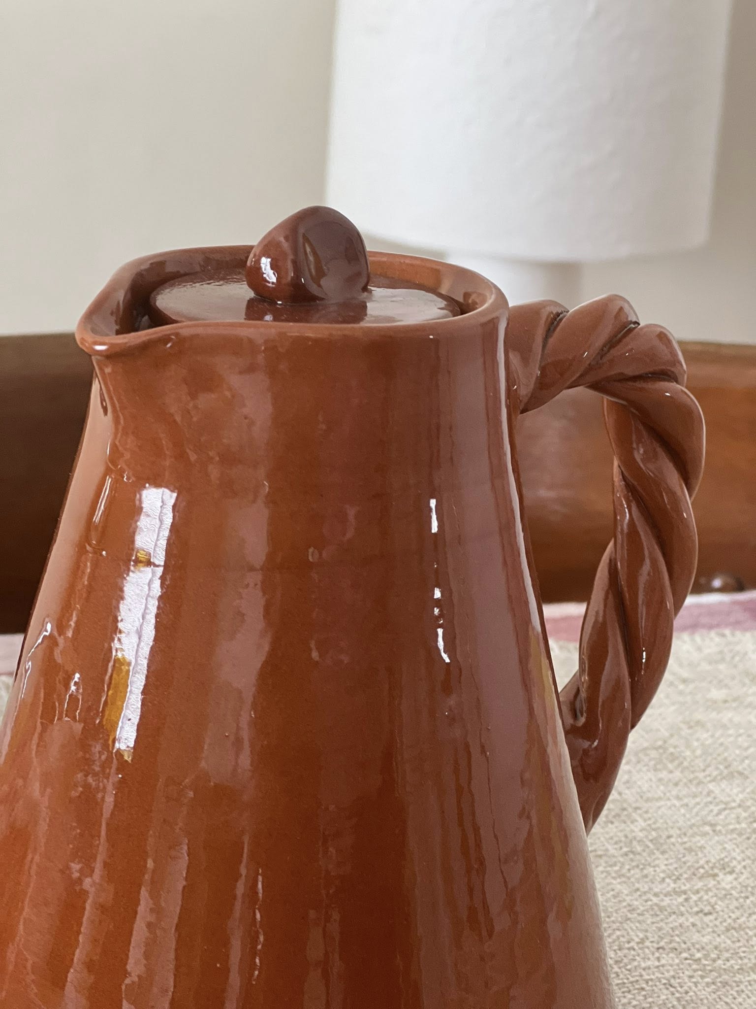 Set Carafe & 2 Mugs en céramique – Terracotta